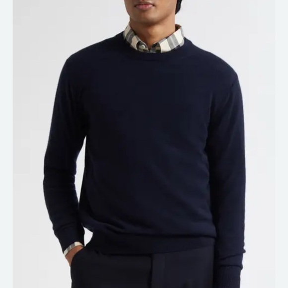 Everlane Other - Everlane Men's No-Sweat Sweater - Heathered Midnight Sz Lg NWT